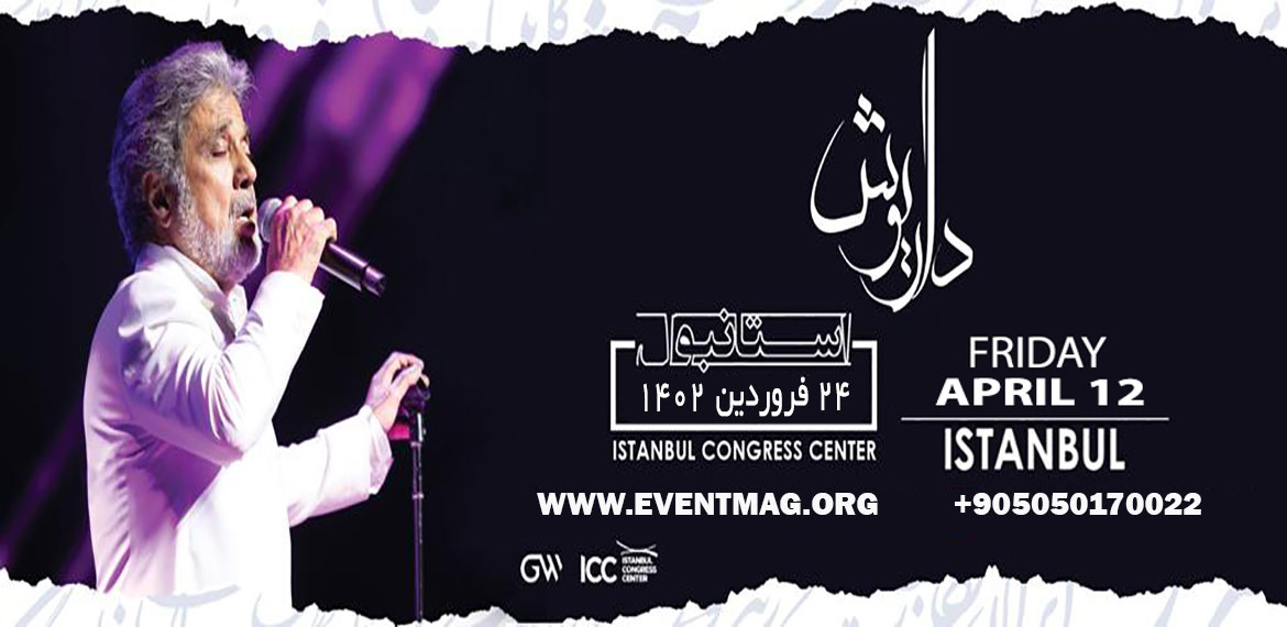 کنسرت داریوش استانبول
