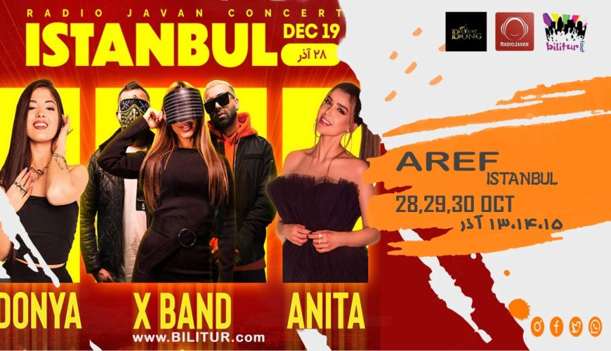 RADIO JAVAN CONCERT ISTANBUL