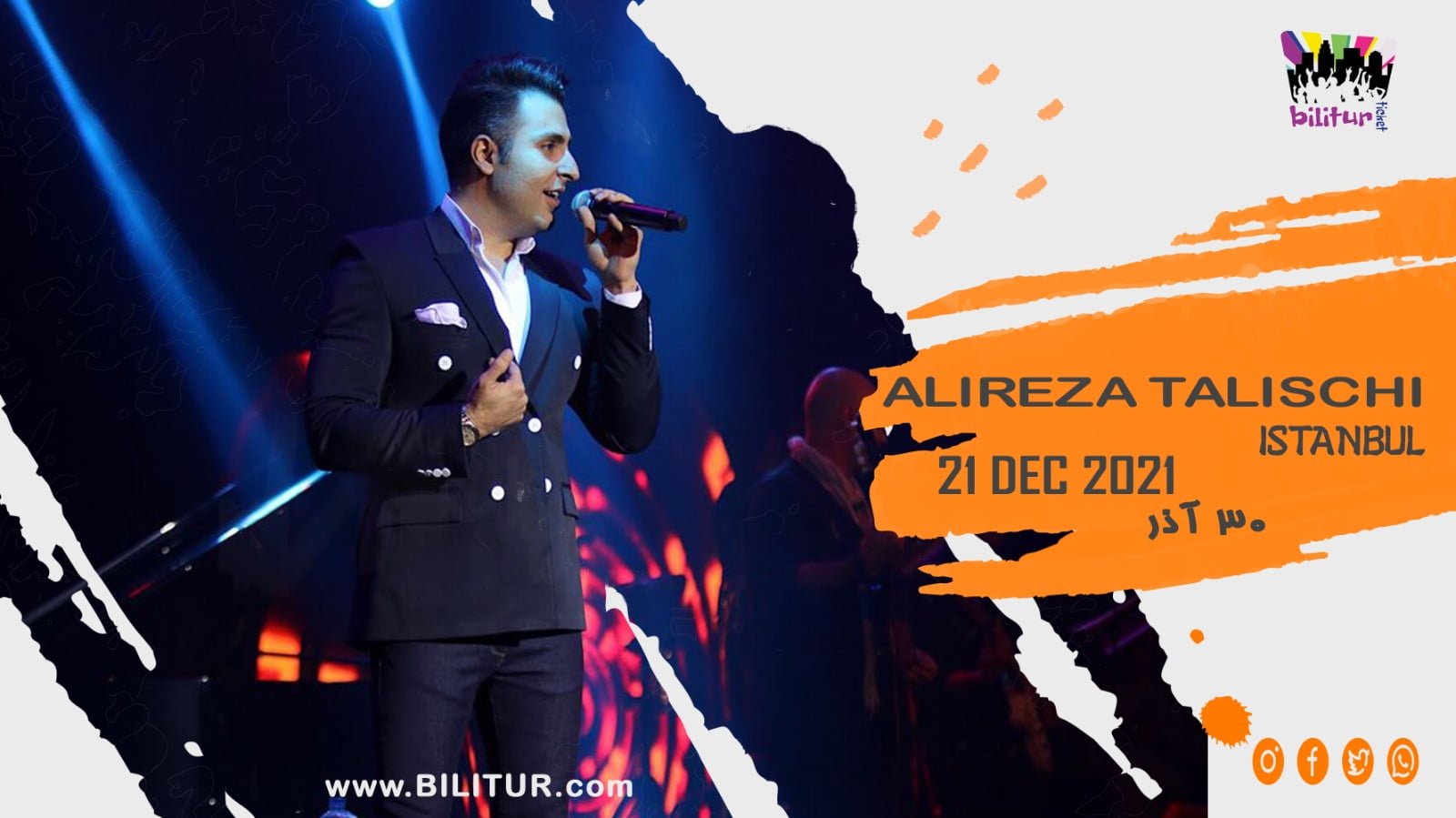 کنسرت علیرضا تلیسچی استانبول